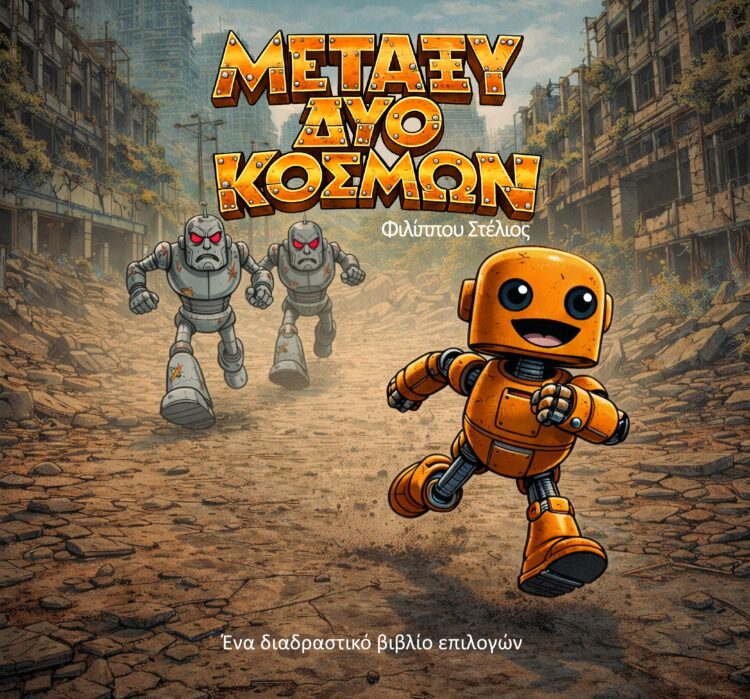 "Μεταξύ δύο κόσμων" Διαδραστικό βιβλίο επιλογών - Escape Book